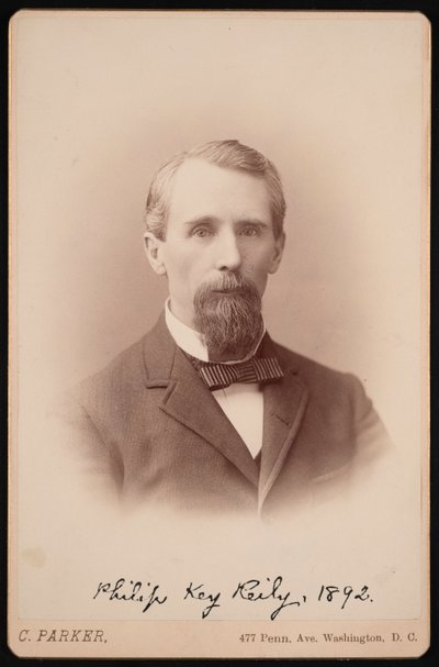 Philip Key Reilyn muotokuva 1829-1910, 1892. tekijältä Charles Parker