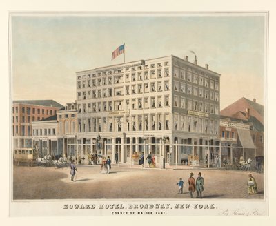 Howard Hotel, Broadway, New York tekijältä Charles Parsons