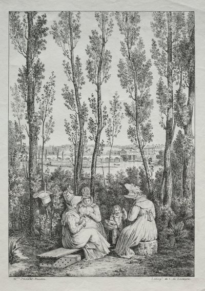 Piknik. tekijältä Charles Philibert Lasteyrie du Saillant