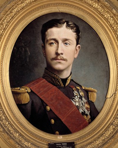 Prinssi keisarillisen Eugene Louis Napoleonin (1856 - 1879), Napoleon III:n pojan muotokuva. Charles Porionin maalaus (1800-luku) tekijältä Charles Porion