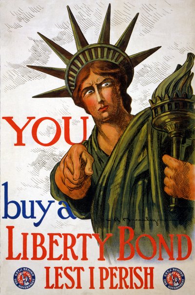SINÄ ostat Liberty Bondin, 1917 tekijältä Charles Raymond Macauley