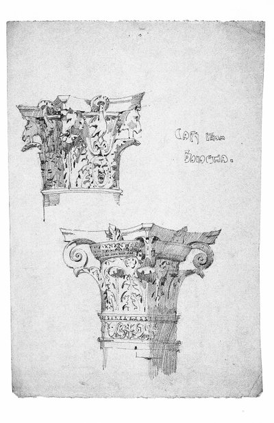 Bolognan pääkaupungit, 1891 tekijältä Charles Rennie Mackintosh