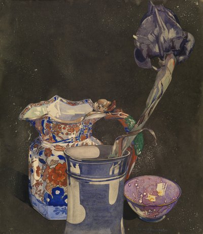 Harmaa Iris tekijältä Charles Rennie Mackintosh