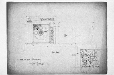 S. Maria dei Miracolin alttaritaulu, 1891 tekijältä Charles Rennie Mackintosh