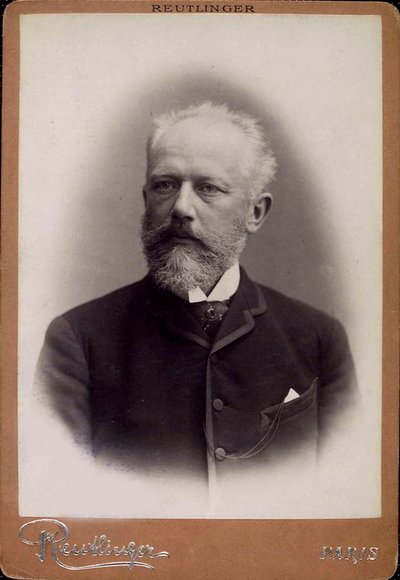 Peter Ilich Tšaikovski, venäläinen säveltäjä, 1800-luvun loppu tekijältä Charles Reutlinger