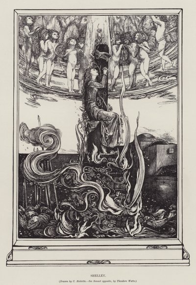 Shelley (litho) tekijältä Charles Ricketts