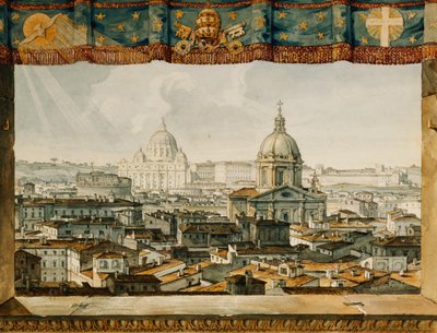 Rooma Trinita dei Montista, tekijältä Charles Robert Cockerell
