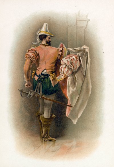 Petruchio elokuvasta The Taming of the Srew tekijältä Charles Robert Leslie