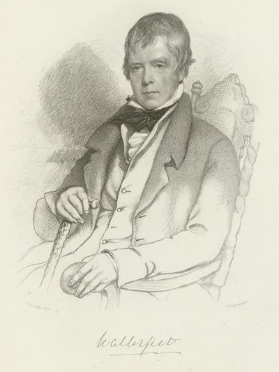 Sir Walter Scott tekijältä Charles Robert Leslie