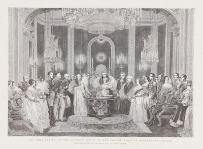 Kuninkaallisen prinsessa Victorian ristiäiset tekijältä Charles Robert Leslie