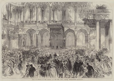 Ball in Honor of the Sultan, New India Office, Westminster tekijältä Sir John Charles Robinson