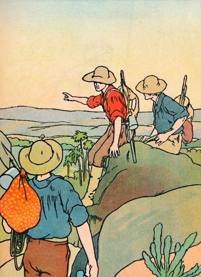 Varhaiset asukkaat Australiassa, 1912 tekijältä Charles Robinson