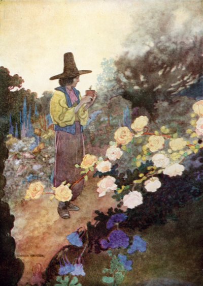 Hans puutarhassaan tekijältä Charles Robinson