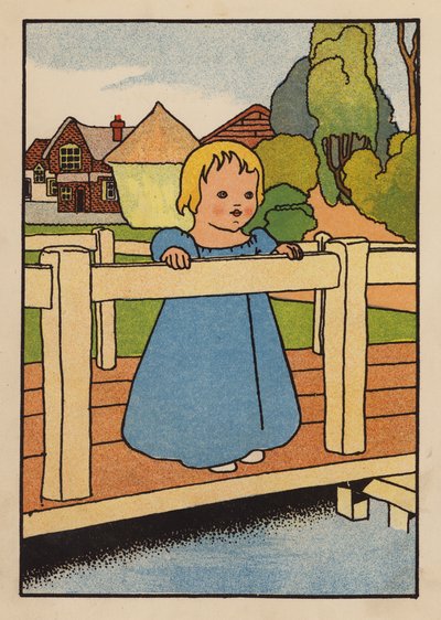 Kuvituskuvitus Babes and Birds -lehteen (värilitraus) tekijältä Charles Robinson