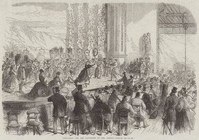 Pantomiimin harjoitukset Crystal Palacessa tekijältä Sir John Charles Robinson