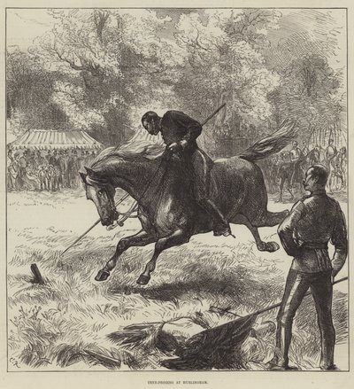 Teltan kiinnitys Hurlinghamissa tekijältä Sir John Charles Robinson