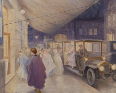Saapuminen oopperaan tekijältä Charles Robinson Sykes