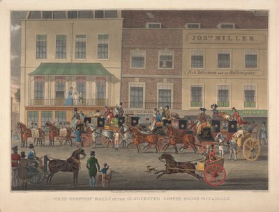 West Country Mails Gloucester Coffee Housessa, Piccadillyssa tekijältä Charles Rosenberg