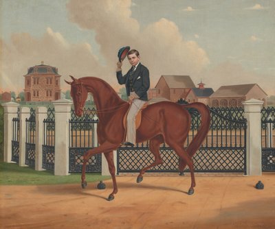 George Franklin Archer and the Archer Residence, 1871. finlandès tekijältä Charles S. Humphreys