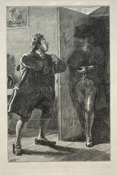 Näyttelijöiden loma, 1867. tekijältä Charles Samuel Keene