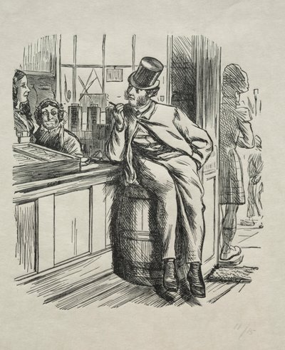 Mitä tapahtui rikkaan sedän tappamisesta eräänä jouluna, 1865. tekijältä Charles Samuel Keene