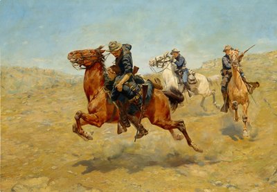 My Bunkie, valmistunut 1899. tekijältä Charles Schreyvogel