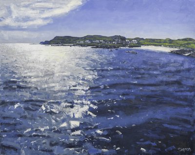 Iona Light, 2017 (öljyä kankaalle) tekijältä Charles Simpson