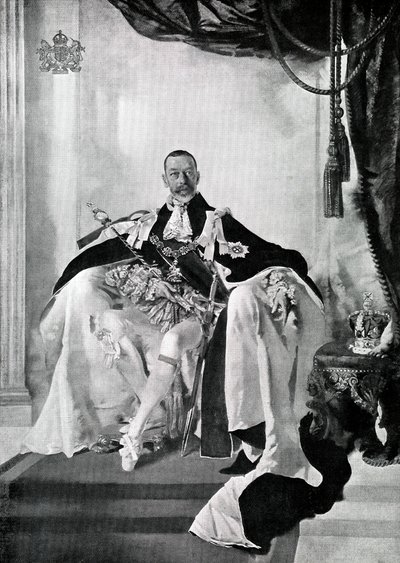 George V, 1924 tekijältä Charles Sims