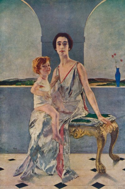 Rocksavagen kreivitär ja hänen poikansa, 1922 1935 tekijältä Charles Sims