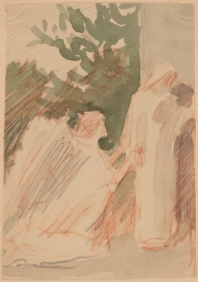 Opiskelu paneelille tekijältä Charles Sprague Pearce