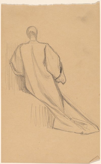 Tutkimus hahmosta takaapäin tekijältä Charles Sprague Pearce