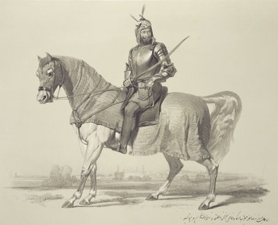 Panjab: Auguste Francois Labyn (1784-1860) 1847 kaiverrettu teos "Recollections of India", levy 13. tekijältä Charles Stewart Hardinge