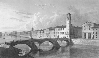 Pisa, 1818. tekijältä Charles Theodosius Heath