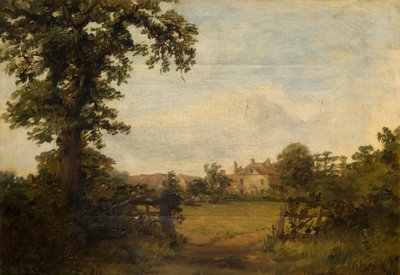 Metchley Park Farm, Harborne, 1845. tekijältä Charles Thomas Burt