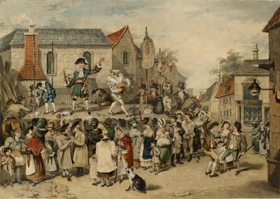 Messut Woodstockissa, 1838 tekijältä Charles Turner