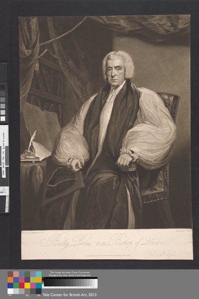 Beilby Porteus, Lontoon piispa tekijältä Charles Turner