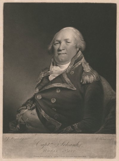 Kapteeni John Schank tekijältä Charles Turner