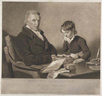 Francis Noel Clark Mundy ja hänen pojanpoikansa William tekijältä Charles Turner