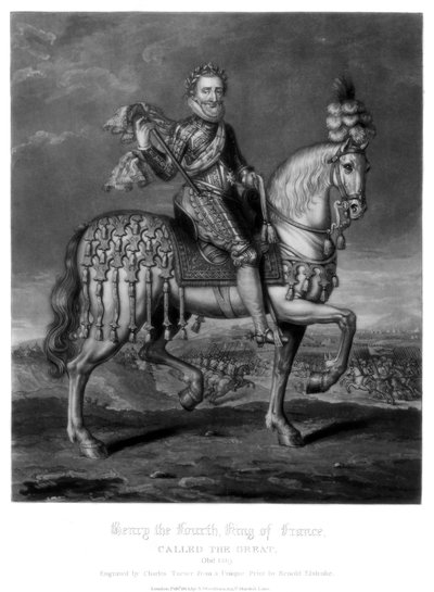 Henrik IV, Ranskan kuningas, 1816. tekijältä Charles Turner