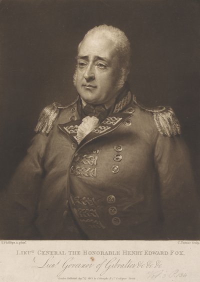 Arvoisa kenraaliluutnantti Henry Edward Fox tekijältä Charles Turner