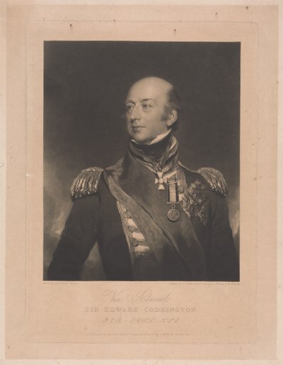 Vara-amiraali Sir Edward Codrington, GCB tekijältä Charles Turner