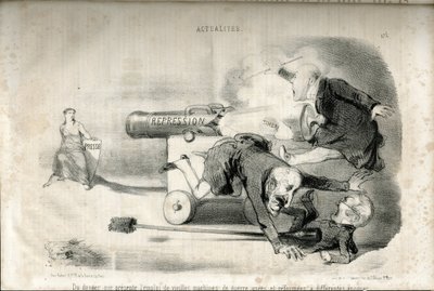Charles Vernierin (? -1887) kuvitus Le Charivarissa tekijältä Charles Vernier