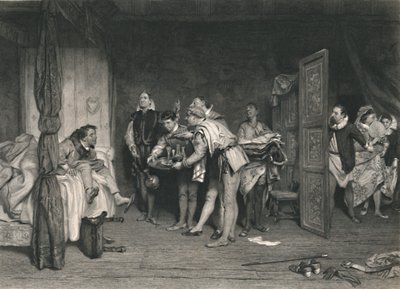 Christopher Sly Taming of the Shrrew, vuodelta 1870. tekijältä Charles W. Sharpe