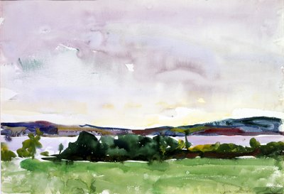 New Hampshire Lake - Raymond, 1927. tekijältä Charles Webster Hawthorne