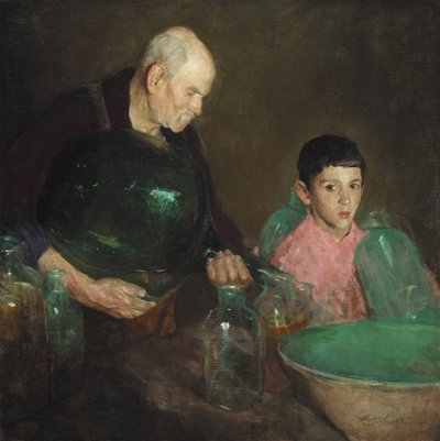 Jalostusöljy, n. 1910 tekijältä Charles Webster Hawthorne