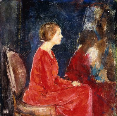 Punainen mekko tekijältä Charles Webster Hawthorne