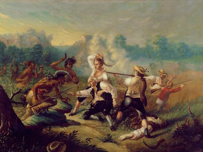 Verilöyly Wyomingin laaksossa tekijältä Charles Weimar