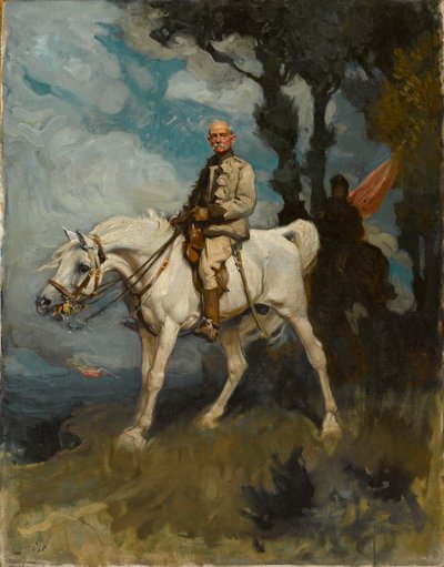 Kenraali Sir Frederick Sleigh Roberts hevosella Vonolel tekijältä Charles Wellington Furse