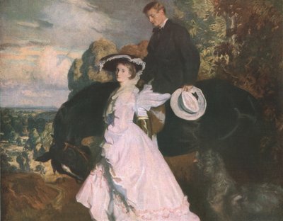 The Return from the Ride, 1902, c1930. tekijältä Charles Wellington Furse
