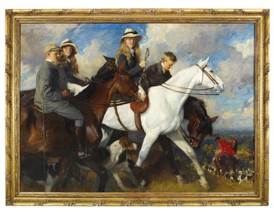 Yorkin ja Ainstyn kanssa - Edward Lycett Greenin lapset, M.F.H. tekijältä Charles Wellington Furse